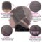 Wet And Wavy Wigs Deep Part HD 360 Lace Frontal Water Wave Human Hair Wigs