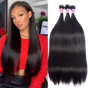Brazilian straight hair bundles 1pc 3pcs Deals Human Hair Weaves Extensions