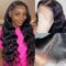 Loose Deep Human Hair 13x4 Lace Front Wigs Pre Plucked Hairline Wigs For Women