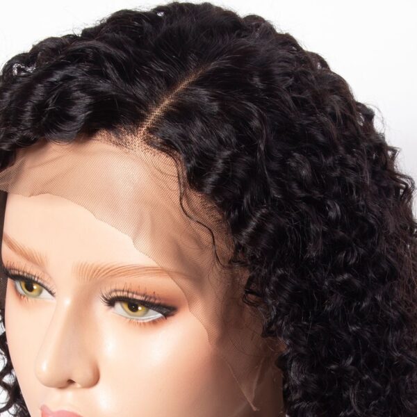 Curly Short Bob Wigs 13x4 HD Lace Front Human Hair Wigs For Black Women