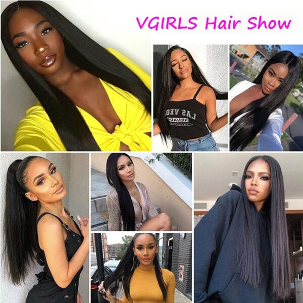 Pre plucked 5x5 HD Lace Wig Straight Lace Closure Wigs 180 Density