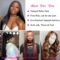 13x6 Straight Lace Front Human Hair Wigs Pre Plucked Hairline Deep Part Brazilian Hair Wigs For Black Women