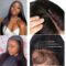 13x6 Straight Lace Front Human Hair Wigs Pre Plucked Hairline Deep Part Brazilian Hair Wigs For Black Women