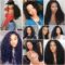 4x4 Lace Closure Human Hair Wigs Brazilian Curly Hair Wigs Pre Plucked With Baby Hair