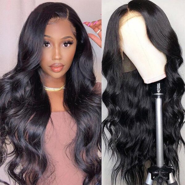 13x6 Lace Front Wigs Human Hair Pre Plucked Body Wave Hair Wigs For Black Women