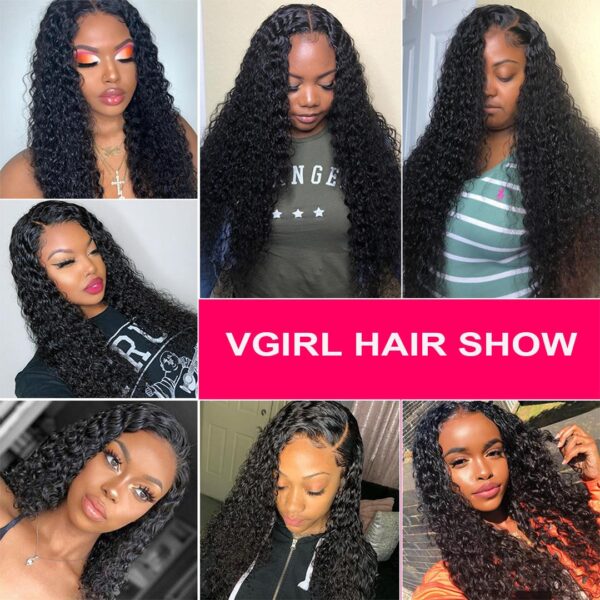 13x6 Lace Front Wigs Human Hair Brazilian Curly Hair Wigs with Baby Hair