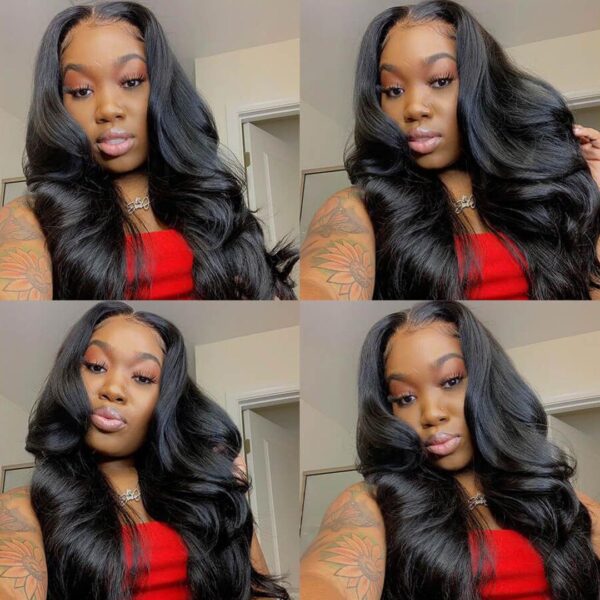 13x6 Lace Front Wigs Human Hair Pre Plucked Body Wave Hair Wigs For Black Women