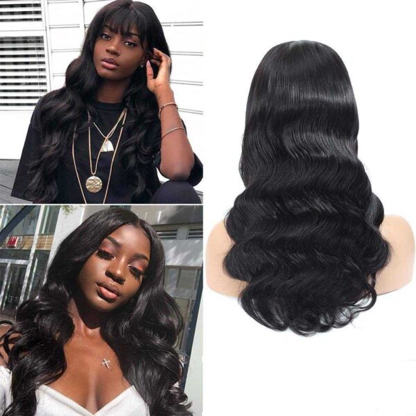 Body Wave 4x4 Lace Front Wigs Human Hair Brazilian Hair Wigs For Black Women Pre Plucked Hairline