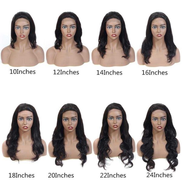 Body Wave 4x4 Lace Front Wigs Human Hair Brazilian Hair Wigs For Black Women Pre Plucked Hairline