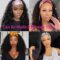 Body Wave Headband Wig Human Hair Wigs for Black Women Brazilian Scarf Wigs Wholesale Price