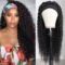 Deep Curly Headband Wig Human Hair Wigs for Black Women
