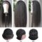 Yaki Headband Wig Human Hair Brazilian Kinky Straight Hair Wigs for Black Women