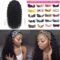 Deep Curly Headband Wigs Human Hair Thickness and Natural
