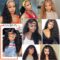 Deep Curly Headband Wigs Human Hair Thickness and Natural