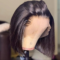 Straight Bob Wigs Human Hair 13x4 HD Transparents Lace Front Wigs for Black Women