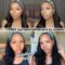 22 inch Body Wave Headband Wig No Gel Synthetic Long Wavy Wigs for Black Women