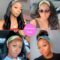 22 inch Body Wave Headband Wig No Gel Synthetic Long Wavy Wigs for Black Women