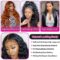 Loose Deep Wig 4x4 HD Lace Closure Wigs for Women