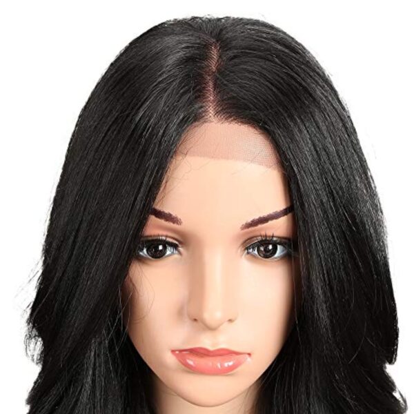 Synthetic Big Curly Wavy Supreme Free Parting HD 13X4 Lace Frontal Wigs With Baby Hair