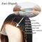 T Lace Front Wigs for Women Synthetic Highlights Bob Wigs Short Straight Middle Part Wig