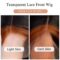 T Lace Front Wigs for Women Synthetic Highlights Bob Wigs Short Straight Middle Part Wig