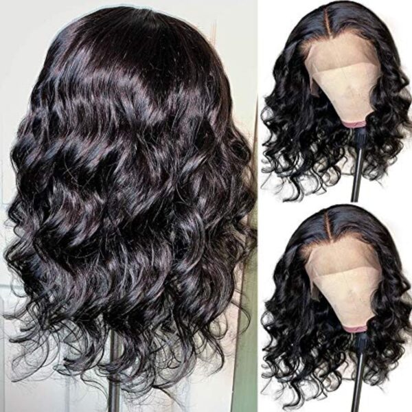 Short Bob Lace Front Wigs Synthetic Heat Resistant Fiber Hair Wig