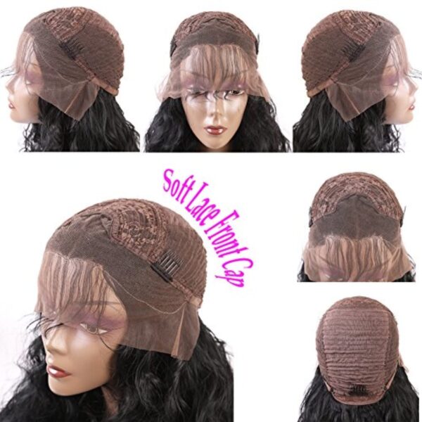 Short Bob Lace Front Wigs Synthetic Heat Resistant Fiber Hair Wig