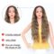 30”Synthetic T Part  Lace Front Wigs Ombre Brown Middle Part Synthetic Wig
