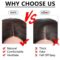 30”Synthetic T Part  Lace Front Wigs Ombre Brown Middle Part Synthetic Wig