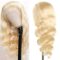 13x4x1 T Part Blonde Lace Front Wigs Human Hair 20 inch 613 Lace Front Wig Human Hair Colored Wig