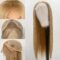 13x3 Lace Front Wigs Blonde Color Heat Resistant Synthetic Wigs