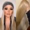 13x3 Lace Front Wigs Blonde Color Heat Resistant Synthetic Wigs For Woman