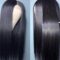 13x3 Lace Front Wigs with Baby Hair #1B Natural Black Color 22 Inches