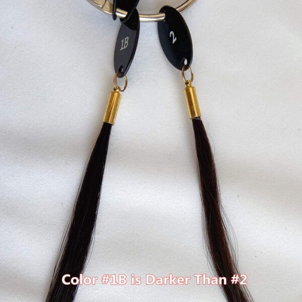 13x3 Lace Front Wigs with Baby Hair #1B Natural Black Color 22 Inches