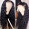 13x3 Long Loose Curly Wave Lace Front Wigs with Baby Hair Heat Resistant Glueless Synthetic Lace Front Wigs