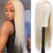 613 Blonde Wigs Long Blonde Straight Wigs for Women 4x4 Lace Front Wigs with Natural Baby Hair Middle Part Wig Synthetic Heat Resistant Fiber Wigs (20 Inch)-0 4x4 Lace Front Wigs Synthetic 613 Blonde Wigs Long Blonde Straight Wigs for Women