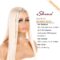 613 Blonde Wigs Long Blonde Straight Wigs for Women 4x4 Lace Front Wigs with Natural Baby Hair Middle Part Wig Synthetic Heat Resistant Fiber Wigs (20 Inch)-2 4x4 Lace Front Wigs Synthetic 613 Blonde Wigs Long Blonde Straight Wigs for Women