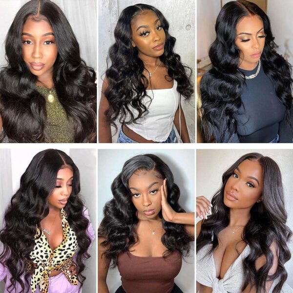 Lace Front Wig Synthetic Body Wave Lace Wigs for Black Women Long Wavy Wigs T Part 13x4x1 Lace Frontal Wigs