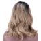 Blonde Synthetic Lace Frontal Wigs T Part 13X4X1 Lace Frontal Natural Wave