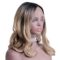 Blonde Synthetic Lace Frontal Wigs T Part 13X4X1 Lace Frontal Natural Wave