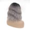 L Right Side Lace Front Synthetic Wigs for Women  Dark Roots Ombre