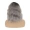 L Right Side Lace Front Synthetic Wigs for Women  Dark Roots Ombre