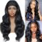 Headband Wig Long Body Wave Black Wigs Half Wigs for Black Women