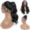 Headband Wig Long Body Wave Black Wigs Half Wigs for Black Women