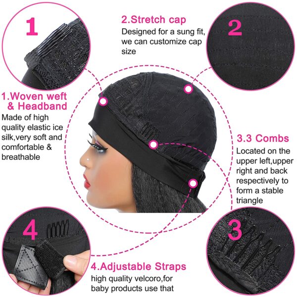 Headband Wig Long Body Wave Black Wigs Half Wigs for Black Women