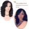 U Part Synthetic Lace Front Wigs for black women Loose Wave Hair Wigs Pure Color Heat Resistant Weave