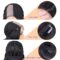 U Part Synthetic Lace Front Wigs for black women Loose Wave Hair Wigs Pure Color Heat Resistant Weave