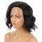 Short Bob Wavy Lace Front Wigs14 Inches Glueless Synthetic Body Wave T part pre-plucked