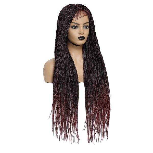 Braided Hair Wigs, Freeflower 30” Pure Handmade Box Braided Synthetic Hair