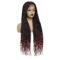 Braided Hair Wigs, Freeflower 30” Pure Handmade Box Braided Synthetic Hair